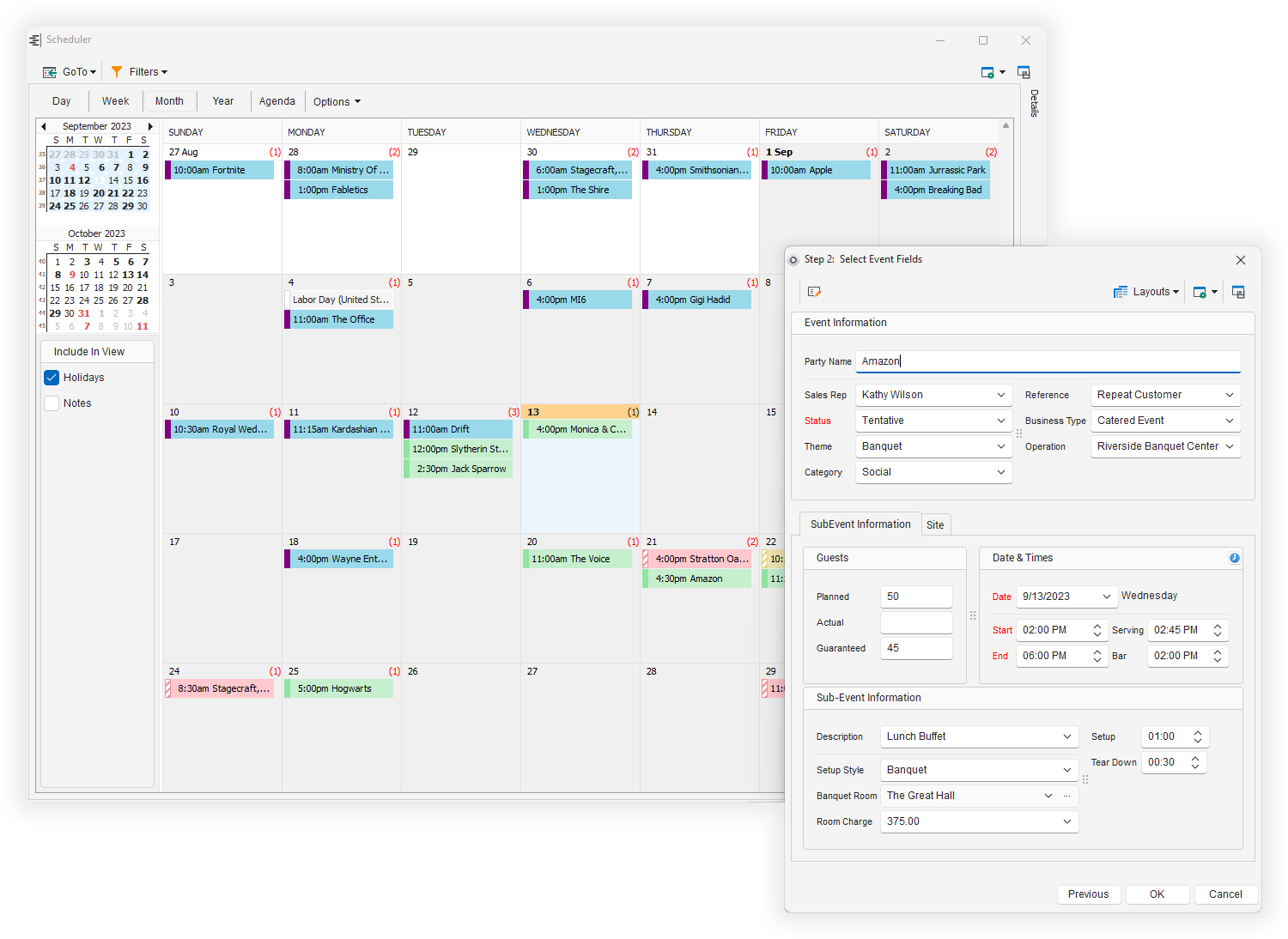 Features Seamlessly Manage Customers
